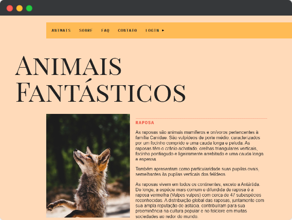 Animais Fantásticos